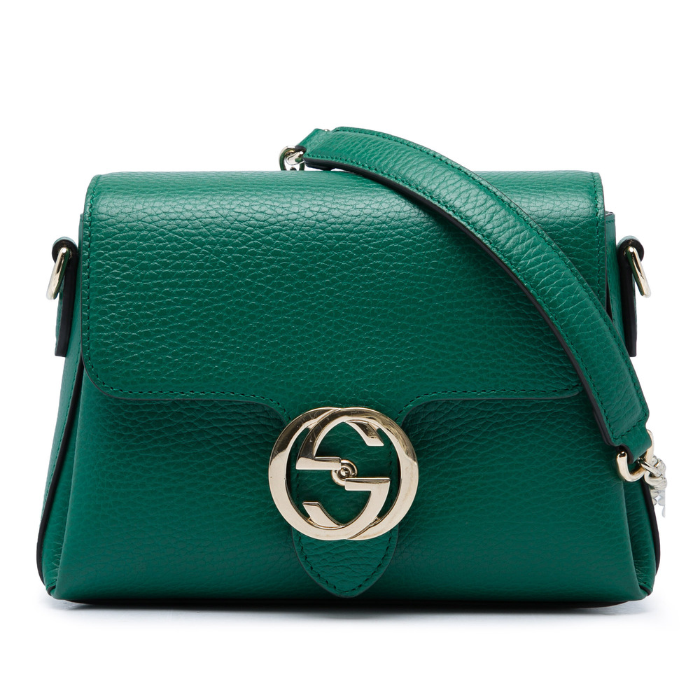Pre-Loved Gucci Small Dollar Calfskin Interlocking G Crossbody
